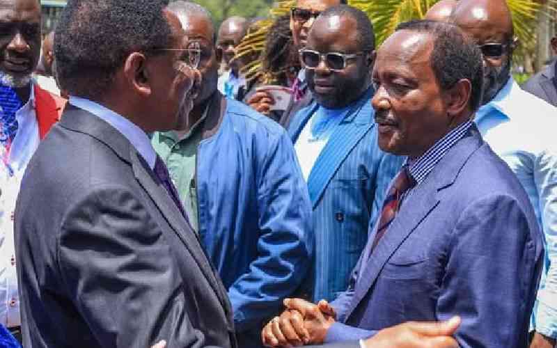 Kalonzo-Orengo ticket could jolt power landscape
