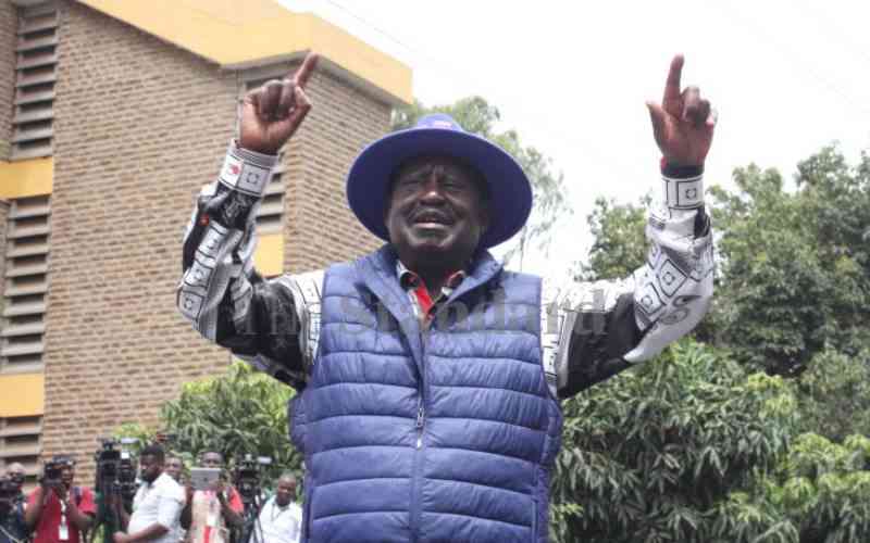 It's me again, Jah: Raila goes to court- again