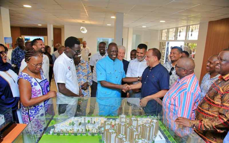 President Ruto pledges to boost housing project funding as  he launches Buxton Phase 2