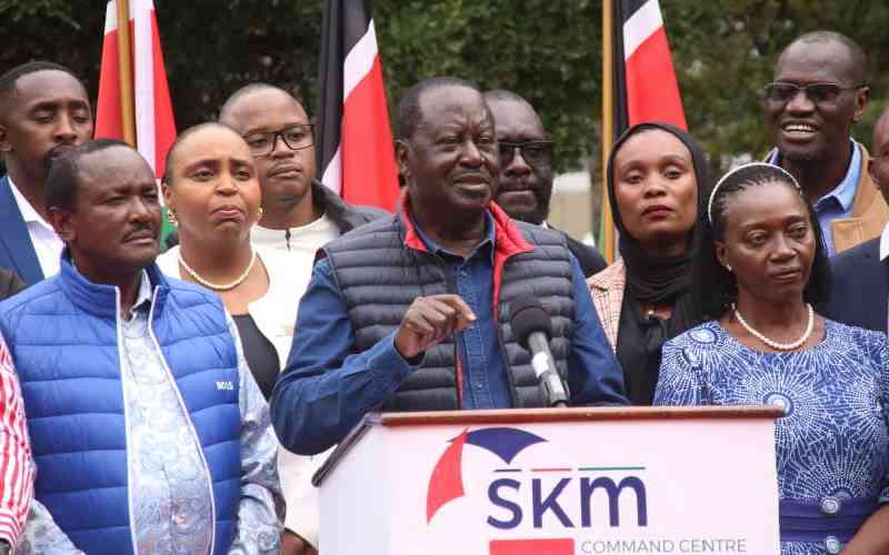 It's been a grand disaster, says Raila on Ruto's first year
