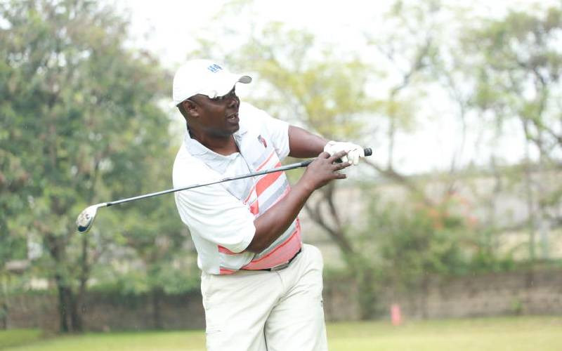 Omore swings to victory in Mug tournament at Nyanza Golf Club