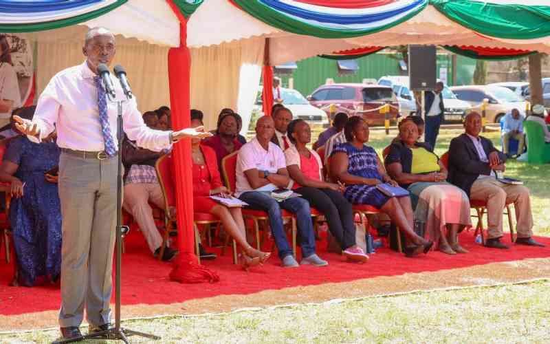 Wamatangi takes Thika smart city push to Senate