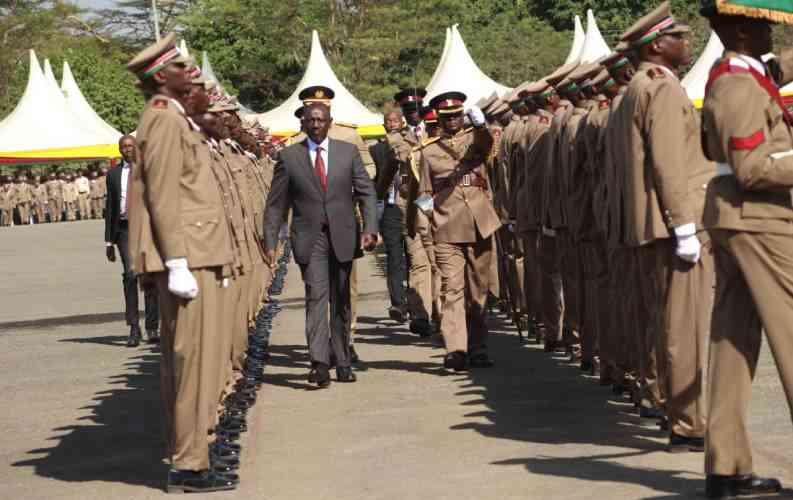President Ruto directs Murkomen to fast-track training of new chiefs