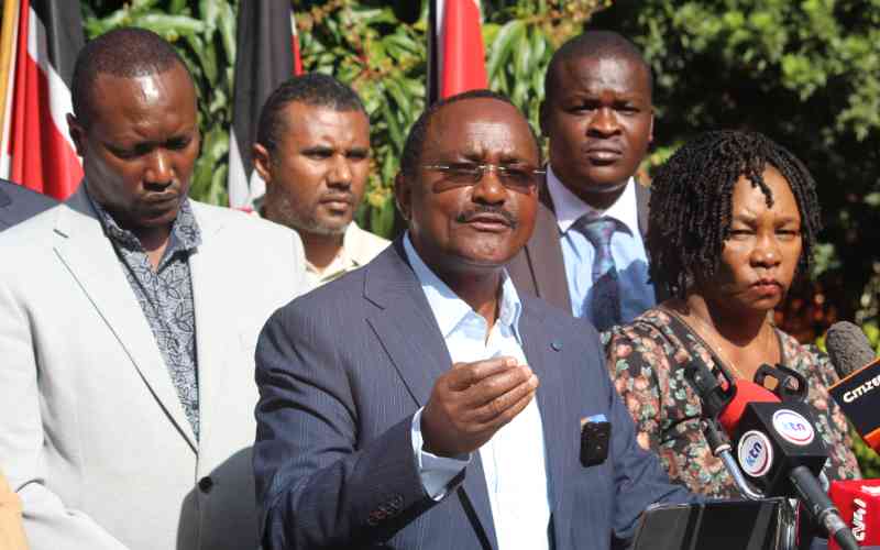 Kalonzo demands urgent action on school fires after Utumishi Girls tragedy