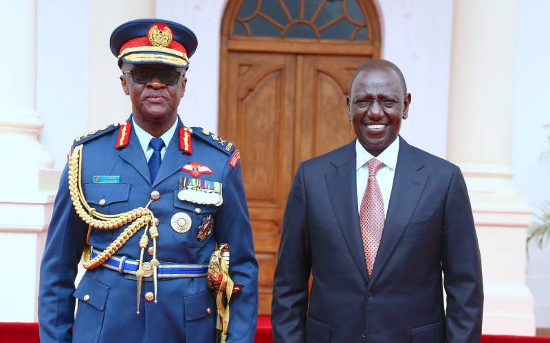 Ruto, Uhuru mourn CDF General Francis Ogolla