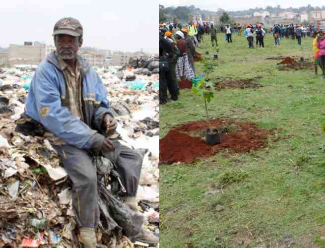 Old vs new: Ngong residents celebrate relocation of dumpsite