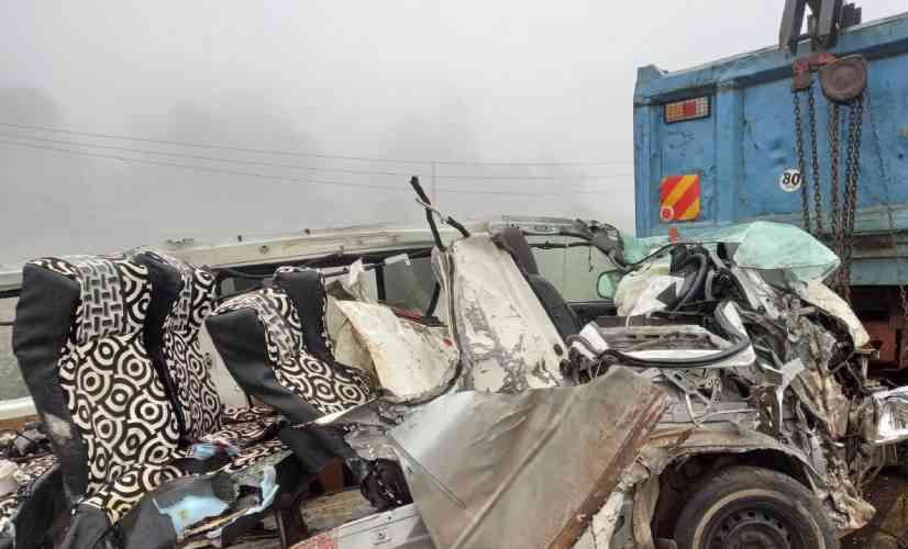 Several injured as matatu crashes in Kijabe