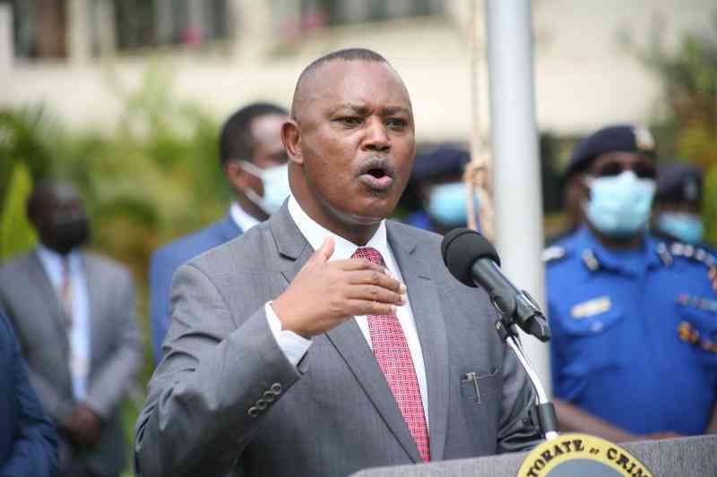 Former DCI Boss George Kinoti transferred to Public Service Commission