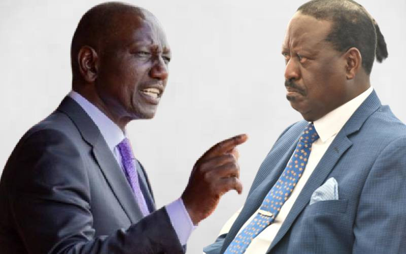 Ruto gets into his stride as Raila stumbles