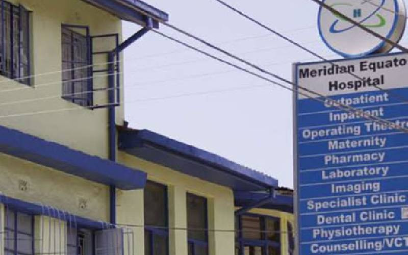 Meridian Equator Hospital under DCI probe after lawyer dies