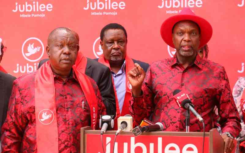 Jubilee Party moves to consolidate Nyanza support ahead of 2027 polls