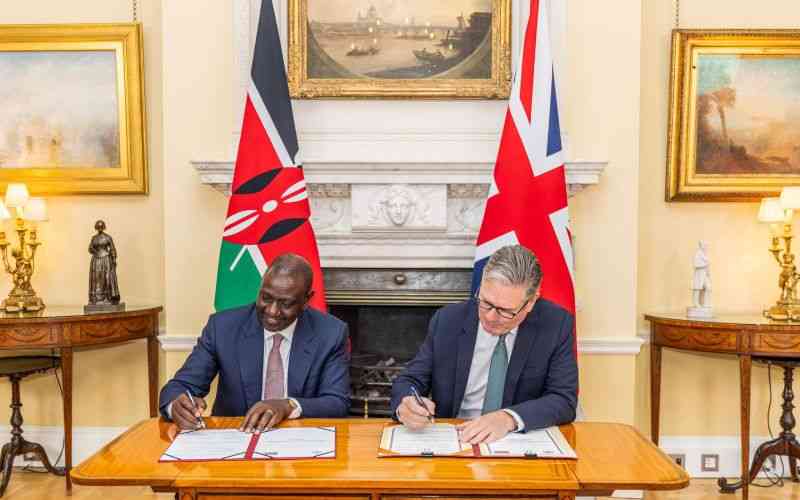 Kenya, UK renew strategic pact to boost trade, jobs and security