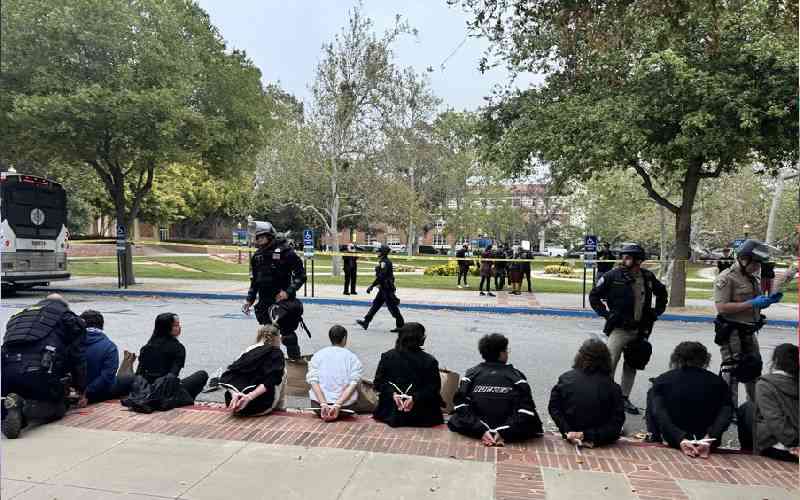 Over 200 pro-Palestinian protesters arrested at UCLA
