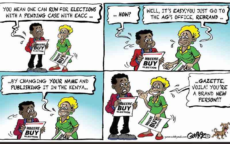 Sanitising scandal...