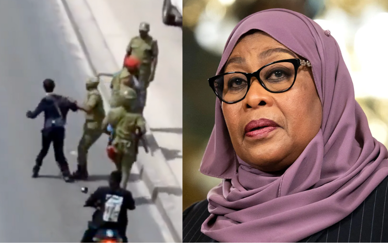 Viral video showing Tanzanian police roughing up disabled protester sparks outrage