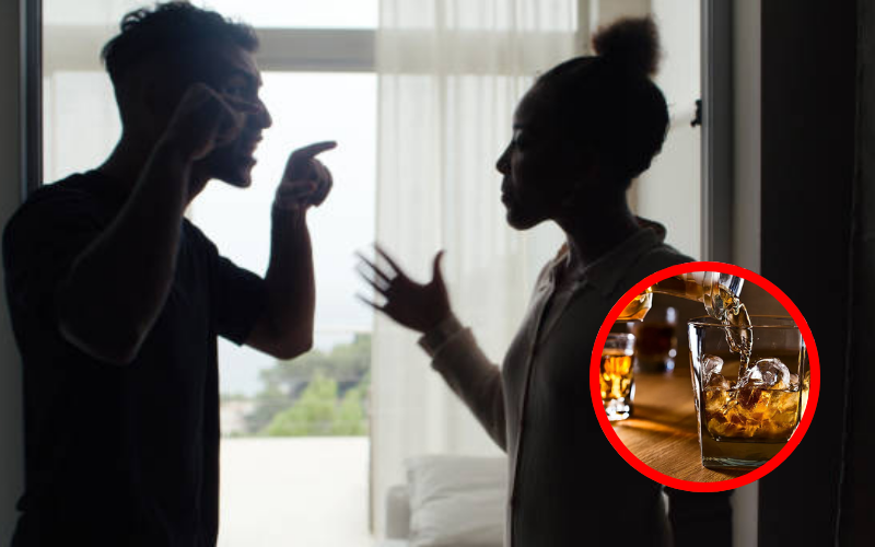 VIDEO: Midnight drama as woman allegedly locked out by husband after night out