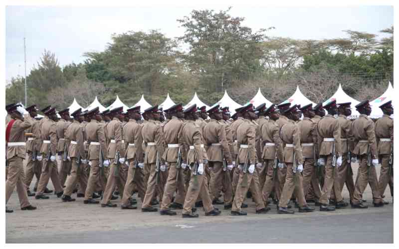 Half-baked police: Maraga Report: Instructors ill-prepared for the role of training police recruits