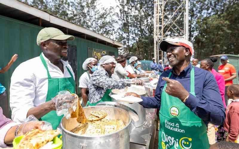 It is unrealistic to provide one million chapatis to pupils daily