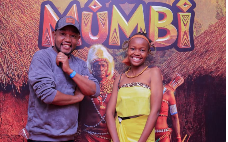 Veteran actor Njomo wa Nyathira watches daughter shine on KNT stage