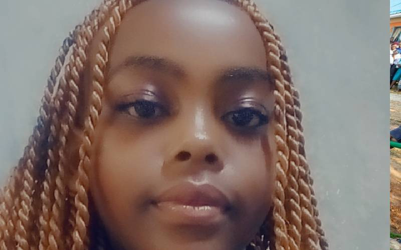 The girl who rose to the top of KJSEA in Brilliant School's Joy Gatwiri