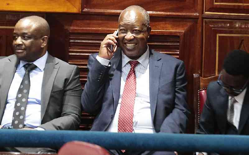 Nyaribo aponea chupupu baada ya kuokolewa na Bunge la Seneti