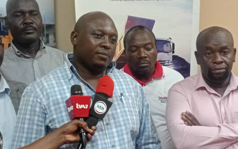 Truckers on fuel hike