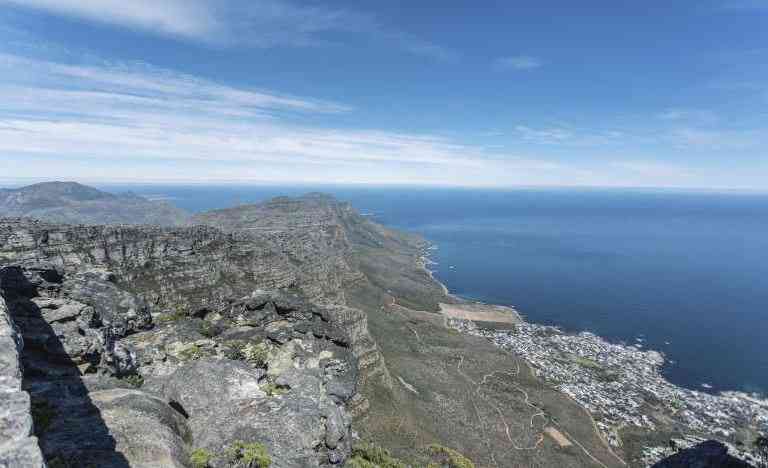A serving of biking and wine on Table Mountain