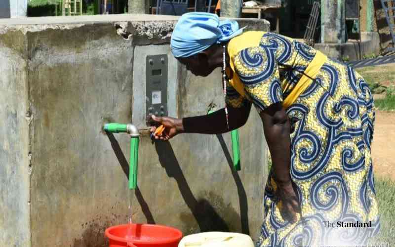 Governor Orengo unveils Sh7 million solarized water project