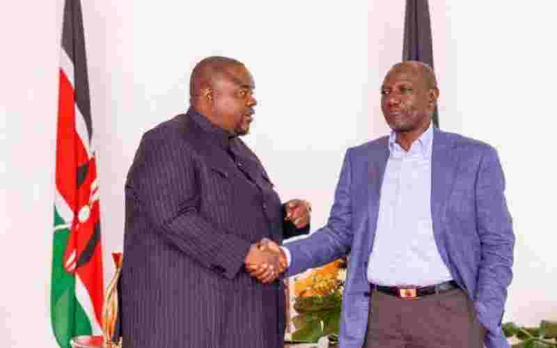 Ruto mourns close friend, Wicknell Chivayo in brief post