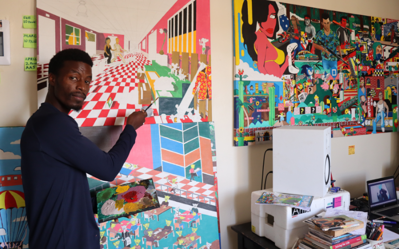 Meshack Okeyo's 'Aftermath' exhibition explores the lessons hidden in human error