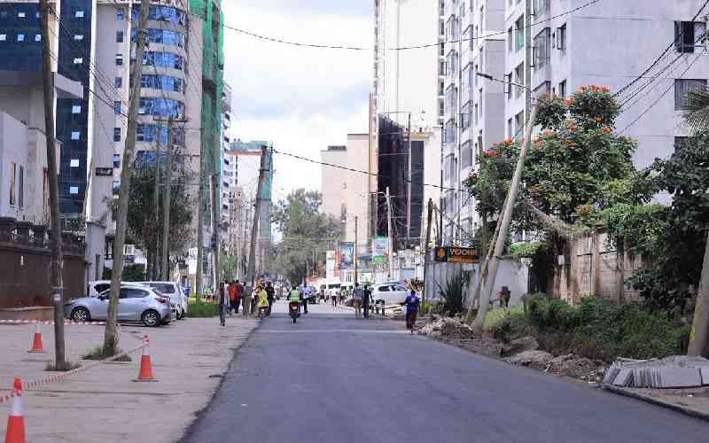Sigh of relief for Kilimani residents as Wood Avenue reopens after upgrade