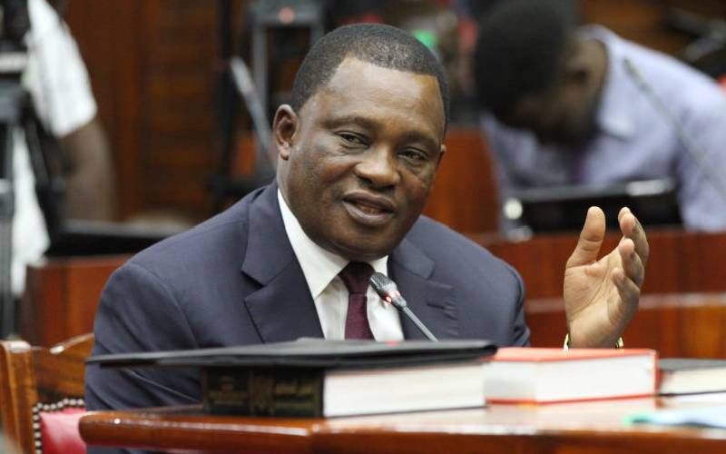 Fallout brewing? Muturi's candid stand on State's role in abductions