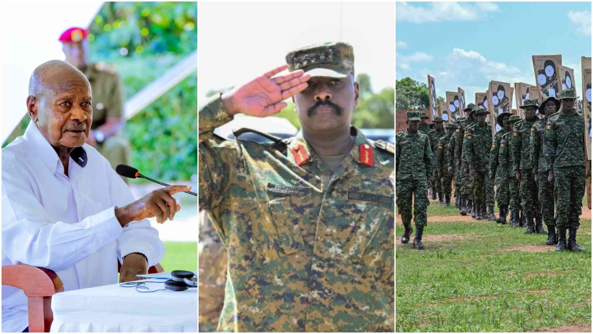 Video: Museveni praises son Muhoozi Kainerugaba, Uganda army commanders; says UPDF should be lethal