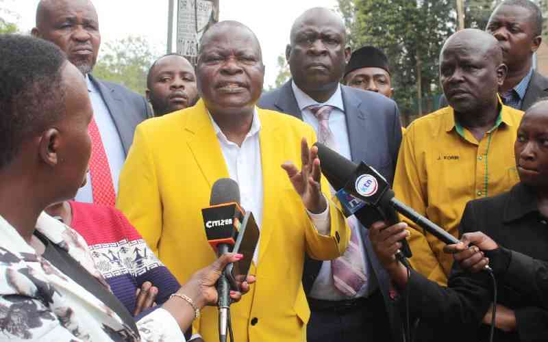 KUPPET threatens to down tools over teachers' SHA medical cover concerns