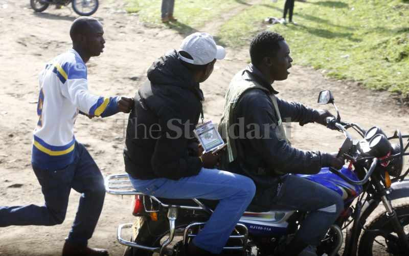David Gikaria ejected from Kiamunyi polling station