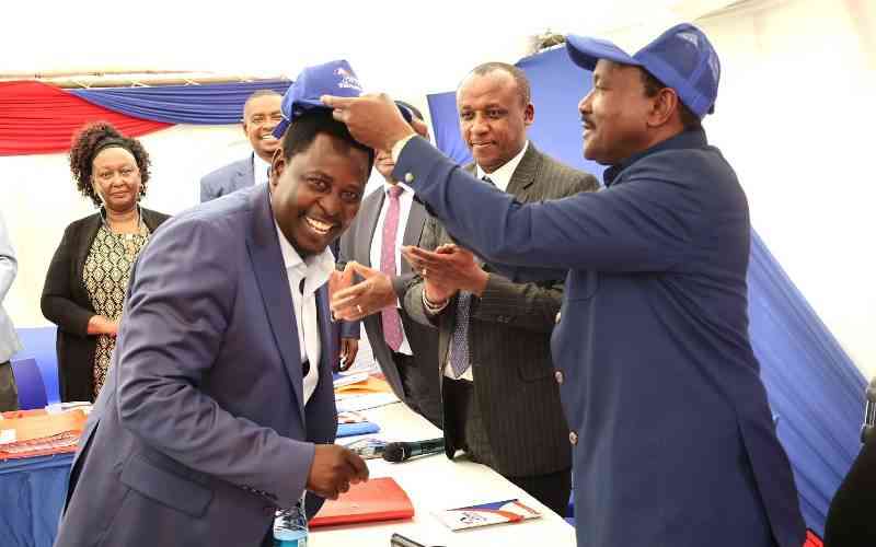 Gor Semelang'o joins Kalonzo Musyoka's WPF top organ
