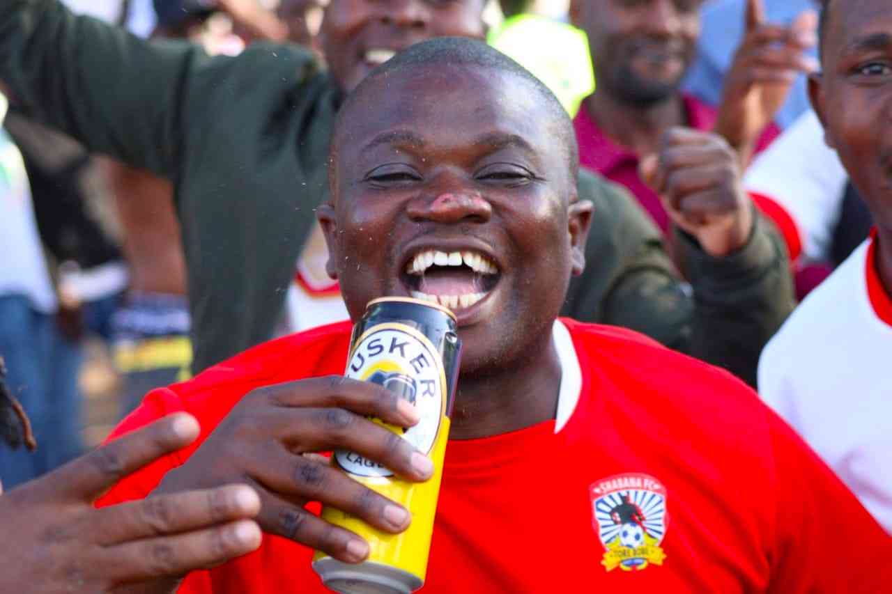 FKF-PL: Shabana sip cold Tusker at Gusii Stadium in Kisii