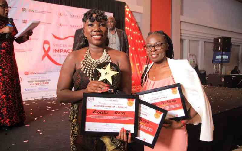 Standard Group journalists shine at inaugural HIV reporting awards