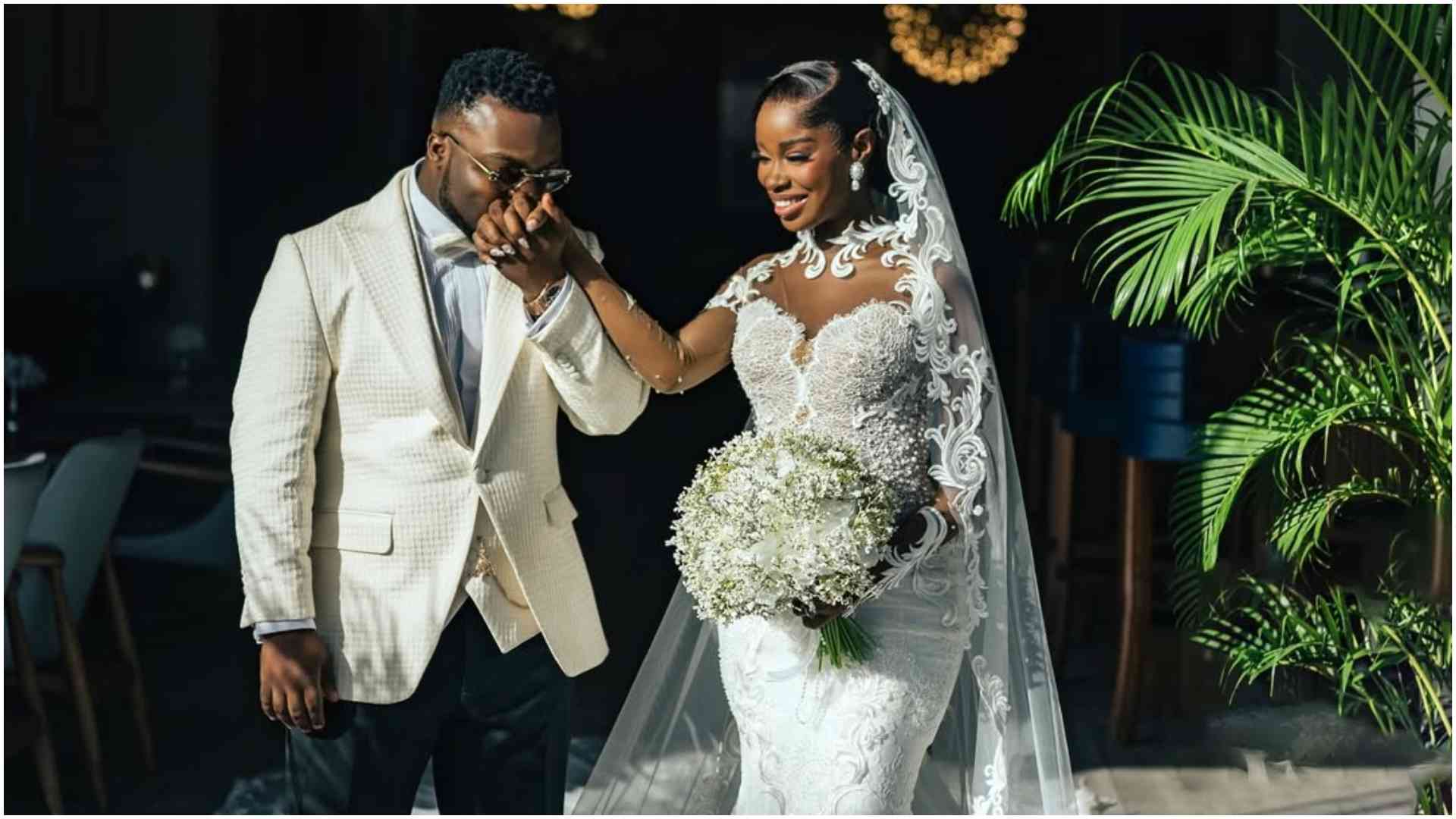 Nigerian content creator Mama Ojo weds long-time girlfriend in glamorous wedding