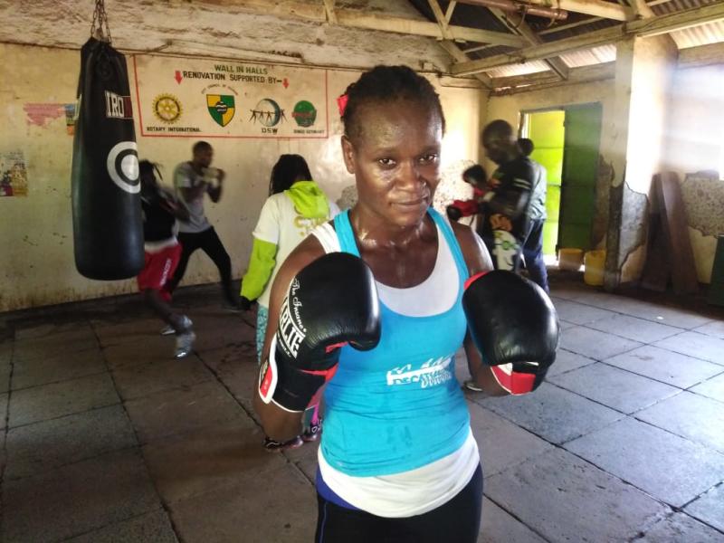 Achieng's US WIBF Super lightweight title fight hangs in the balance