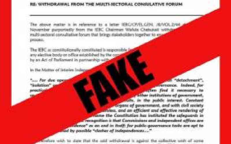 Educate Kenyans about disinformation to reduce manipulation of voters