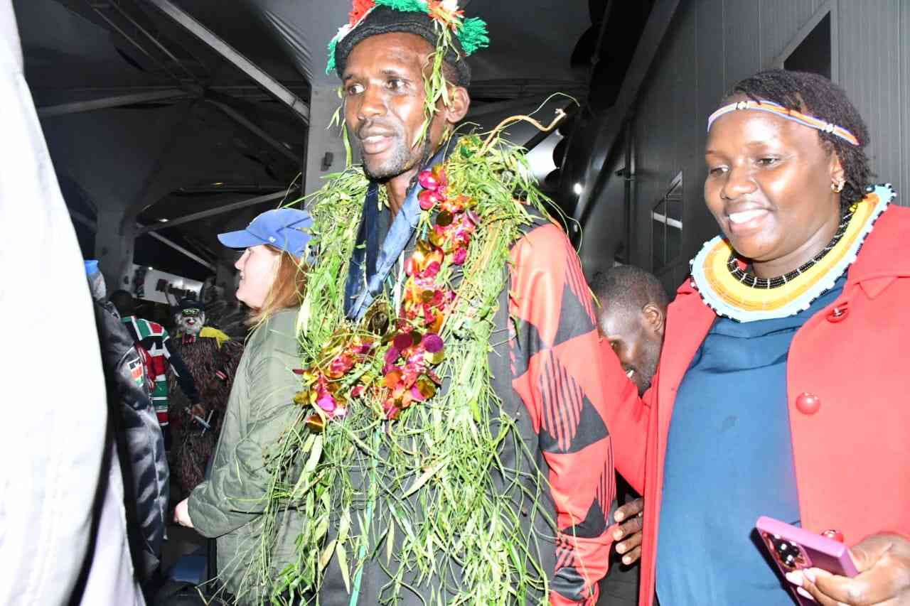 Athletics Kenya Masters team back from welcome from Sweden World Championships