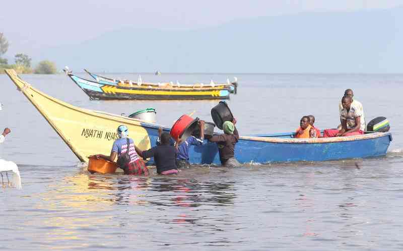 Climate change turns Lake Vict...