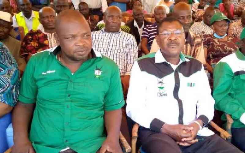 Cracks in Ford Kenya as Kabuchai MP plots to unseat Wetang'ula