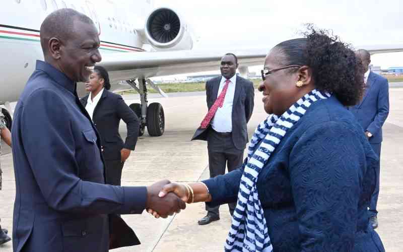 Ruto in Mozambique on two-day State visit