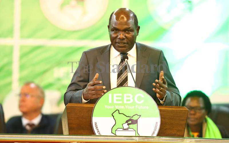 IEBC to announce presidential election winner at 4pm