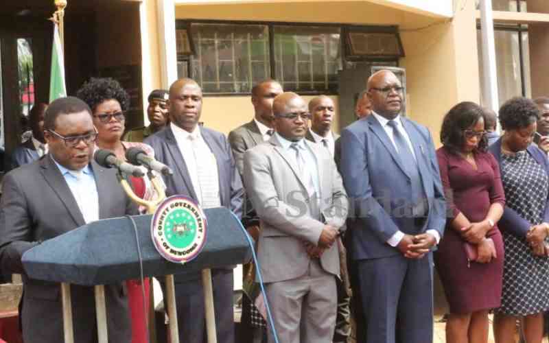 Lusaka tells county ministers to get down to work after swearing-in