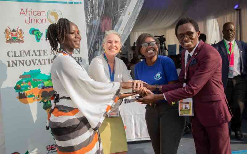 Mombasa environmentalists bag Sh7 million at AU's innovation hub for efforts to combat ocean pollution