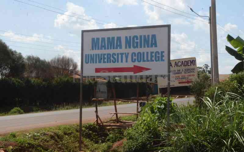 Mama Ngina University growth plans put on hold