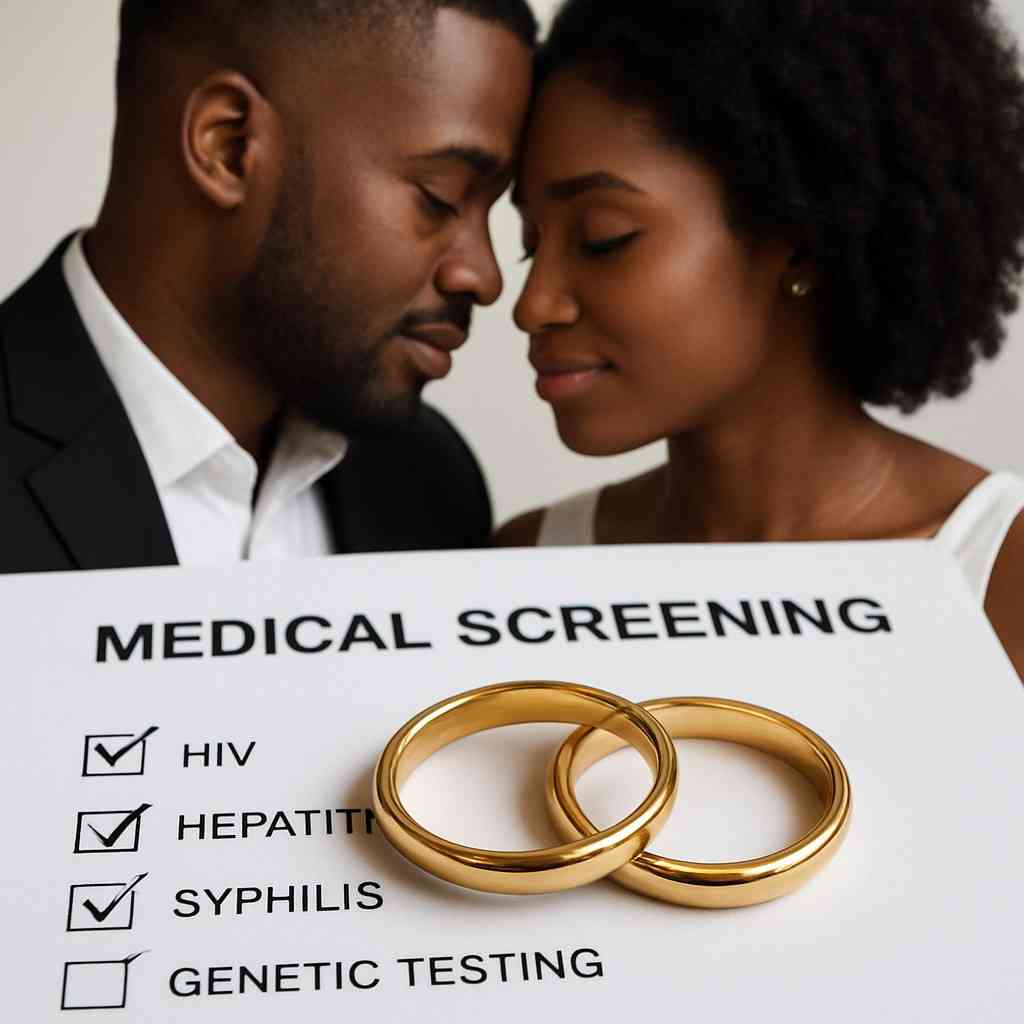 Why couples should undergo medical screening before "I do"